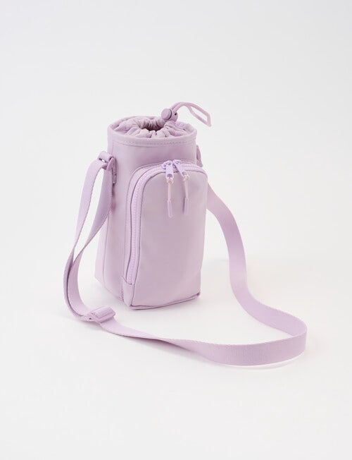 Zest Waterbottle Crossbody Bag, Dusty Lilac product photo