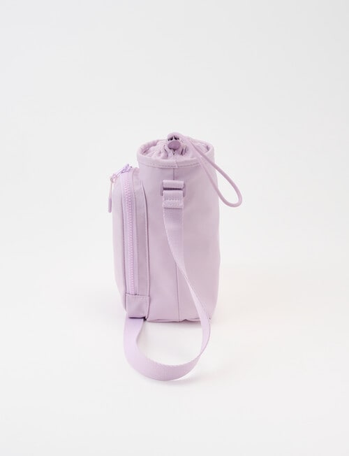 Zest Waterbottle Crossbody Bag, Dusty Lilac product photo View 02 L