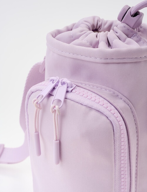 Zest Waterbottle Crossbody Bag, Dusty Lilac product photo View 04 L