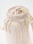 Zest Waterbottle Crossbody Bag, Ecru product photo View 04 S