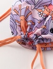 Wavetribe Unicorn Swim Bag, Peach product photo View 03 S