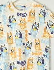 Licensed Bluey Fun Knit Short PJ Set, Cream, 2-6 product photo View 02 S