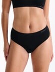 Ambra Purebasics Midi Brief, 2-Pack, Black product photo View 02 S