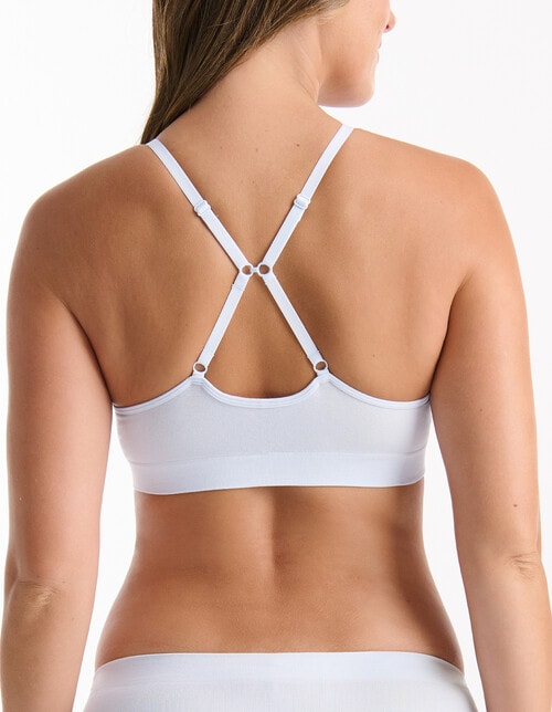 Ambra Purebasics Triangle Bralette, Aura Blue product photo View 04 L