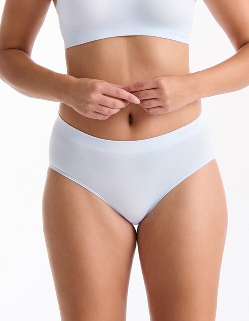 Ambra Purebasics Midi Brief, 2-Pack, Aura Blue product photo View 02 L
