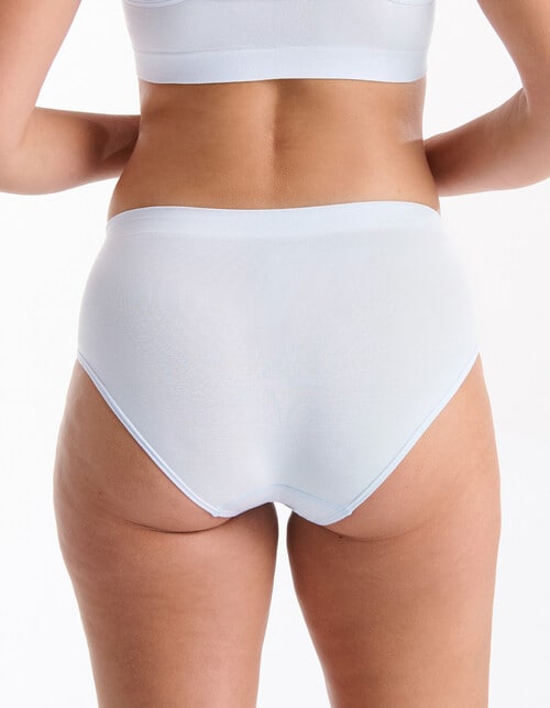 Ambra Purebasics Midi Brief, 2-Pack, Aura Blue product photo View 04 L