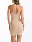 Ambra Thinvisible Cotton Under Bust Slip, Sandstone product photo View 03 S