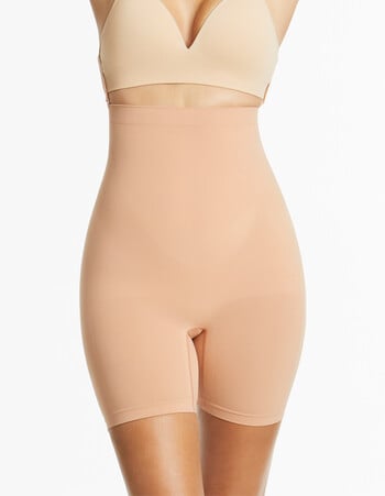 Ambra K Curves Hi-Waisted Short, Toffee product photo