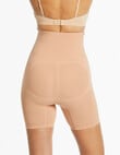 Ambra K Curves Hi-Waisted Short, Toffee product photo View 03 S