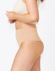 Ambra Seamless Smoothies G-String Brief, 2-Pack, Rose Beige product photo View 03 S