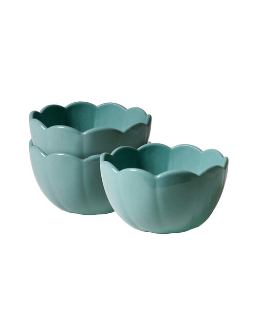 Robert Gordon French Bazaar Bowls, Set of 3, 12cm, Gum Leaf product photo
