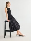 Mineral Tessa Bubble Hem Dress, Black product photo