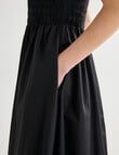 Mineral Tessa Bubble Hem Dress, Black product photo View 06 S