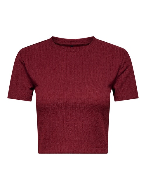 ONLY Stella Top, Ruby Wine product photo