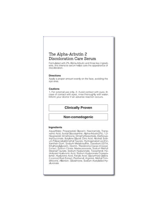 COSRX The Alpha Arbutin 2 Discoloration Care Serum product photo View 29 L
