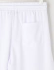 No Issue Basketball Mesh Knit Short, White product photo View 02 S