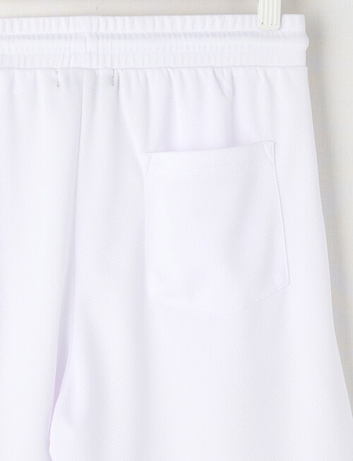No Issue Basketball Mesh Knit Short, White product photo View 02 L