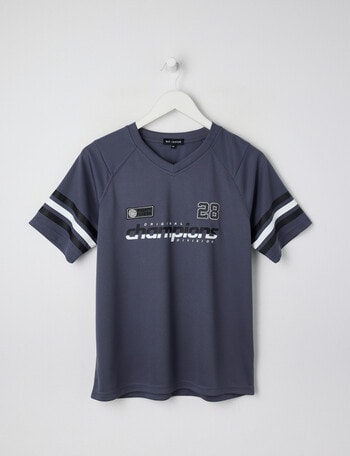 No Issue Basketball Mesh Short Sleeve Tee, Smoke product photo