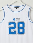 No Issue Basketball Mesh Tank Top, White product photo View 03 S