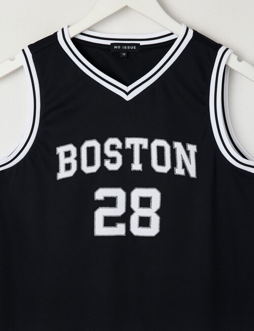 No Issue Basketball Mesh Tank Top, Black product photo View 03 L