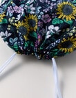 Wavetribe Floral Swim Bag, Navy product photo View 03 S