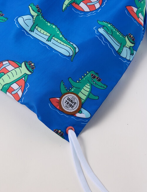 Wavetribe Crocs Swim Bag, Blue product photo View 02 L