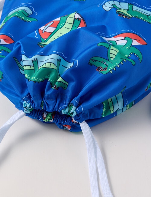 Wavetribe Crocs Swim Bag, Blue product photo View 03 L