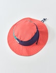 Wavetribe Colour Block Woven Reversible Hat, Orange product photo View 04 S