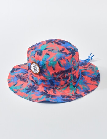 Wavetribe Palm Woven Reversible Hat, Orange product photo
