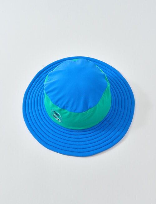 Wavetribe Colour Block Reversible Hat, Blue product photo View 04 L