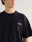 Tarnish Social Club Amalfi Oversized Tee, Black product photo View 04 S