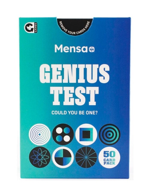 Ginger Fox Mensa Genius Test product photo