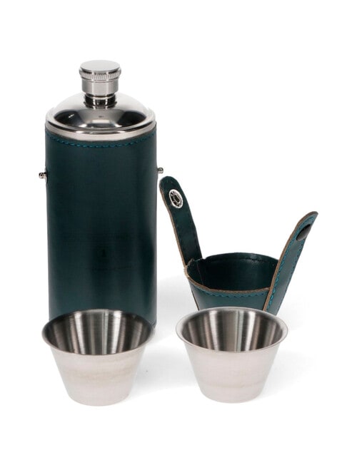 Rex London Hunter Hip Flask with 2 Cups product photo View 04 L