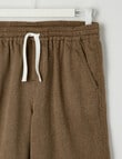 No Issue Textured Short, Mocha product photo View 03 S