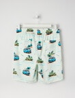 No Issue All Over Print Aloha Volley Short, Blue product photo View 02 S