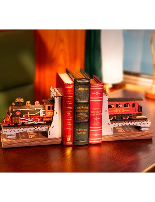 DIY Kits Rolife Century Train Book Nook, TGE01 product photo View 02 L