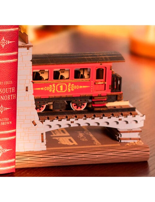 DIY Kits Rolife Century Train Book Nook, TGE01 product photo View 03 L