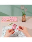 DIY Kits Rowood Pink Tulip Flower 3D Wooden Puzzle, TW082 product photo View 04 S