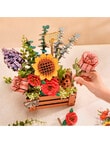 DIY Kits Rowood Wooden Bloom Box 3D Puzzle, TW02H product photo View 06 S