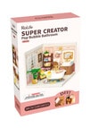 DIY Kits Rolife Pop Bubble Bathroom Miniature House, DW014B product photo View 06 S