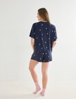 Zest Sleep Parakeet PJ Set, Navy product photo View 02 S