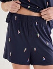 Zest Sleep Parakeet PJ Set, Navy product photo View 05 S