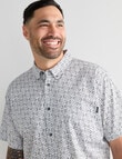 Logan Short Sleeve Shirt, Revan Grey product photo