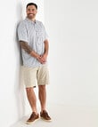 Logan Short Sleeve Shirt, Revan Grey product photo View 03 S