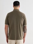 Logan Gannet Polo Shirt, Taupe product photo View 02 S