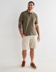 Logan Gannet Polo Shirt, Taupe product photo View 03 S