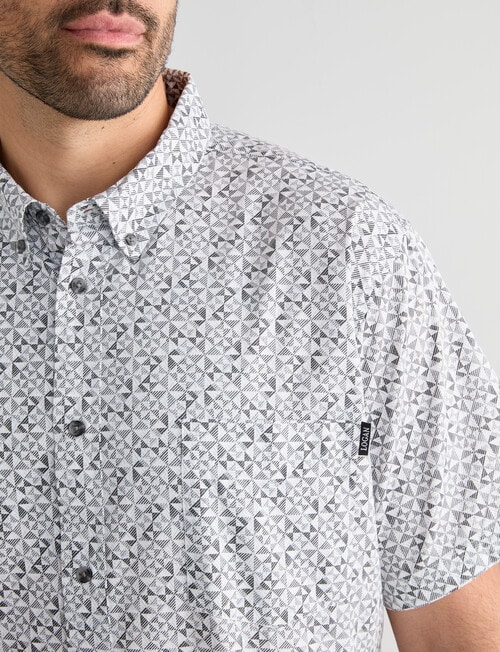 Logan Short Sleeve Shirt, Revan Grey product photo View 04 L