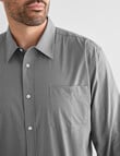 Logan Long Sleeve Shirt, Miguel Grey product photo View 04 S