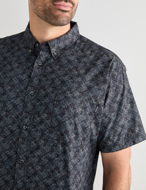 Logan Short Sleeve Shirt, Raul Steel product photo View 04 L