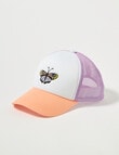 Mac & Ellie Butterfly Trucker Cap, Multicoloured, 3-8 product photo